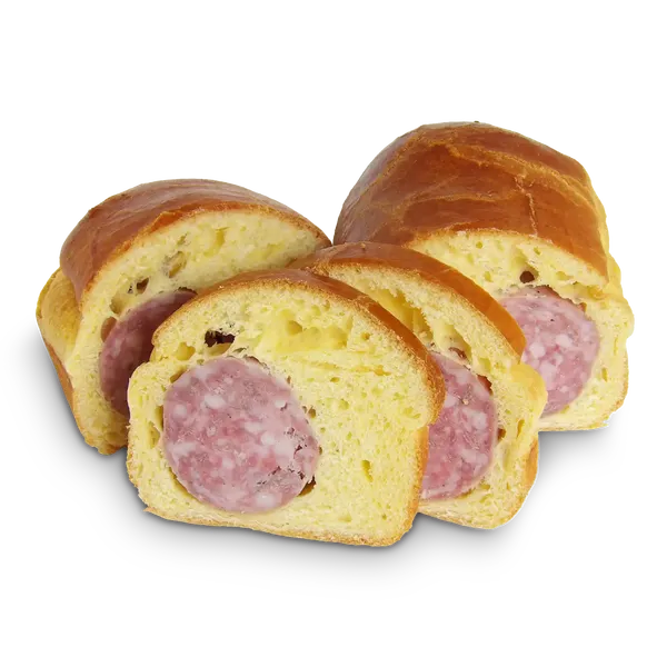 Saucisson brioché artisanal - Pâtisserie Lejeune