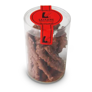 Orangettes enrobées chocolat lait