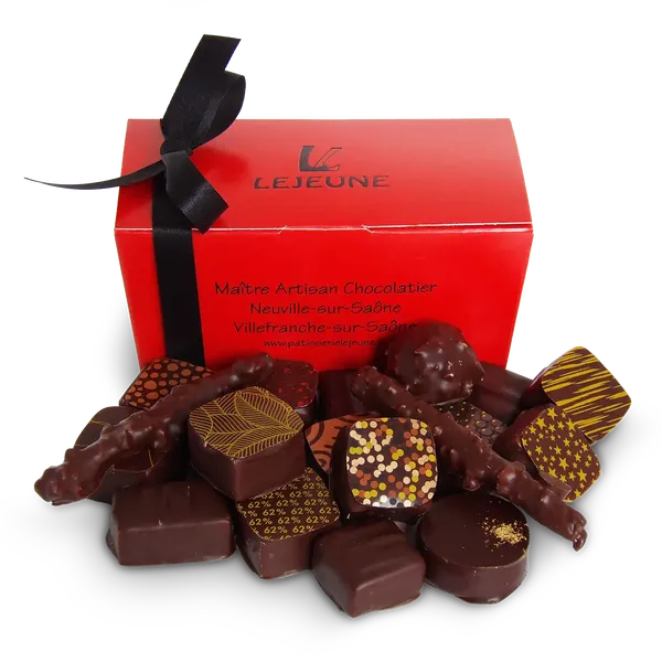 Ballotin chocolat noir - Pâtisserie Lejeune