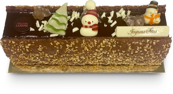 Bûche de noël Marronie - Pâtisserie Lejeune