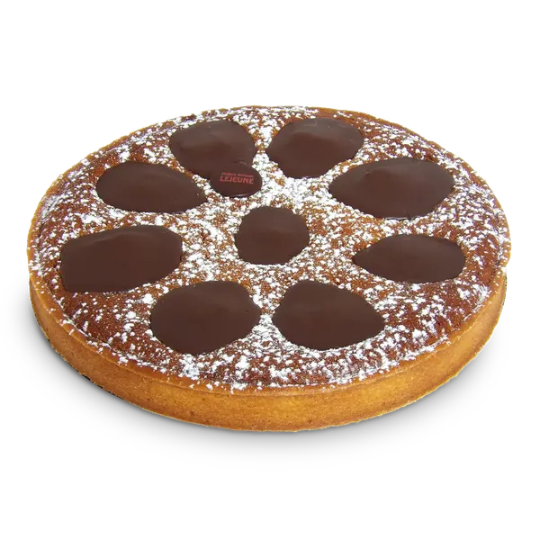 Tarte poires chocolat - Pâtisserie Lejeune